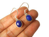 LAPIS LAZULI Sterling Silver Gemstone Earrings 925