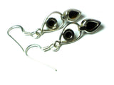 TIGER'S EYE Sterling Silver 925 Gemstone Earrings - (TEE2906171)