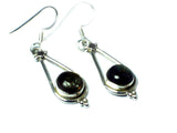 LABRADORITE Sterling Silver Gemstone Earrings 925 - (LBE2906171)